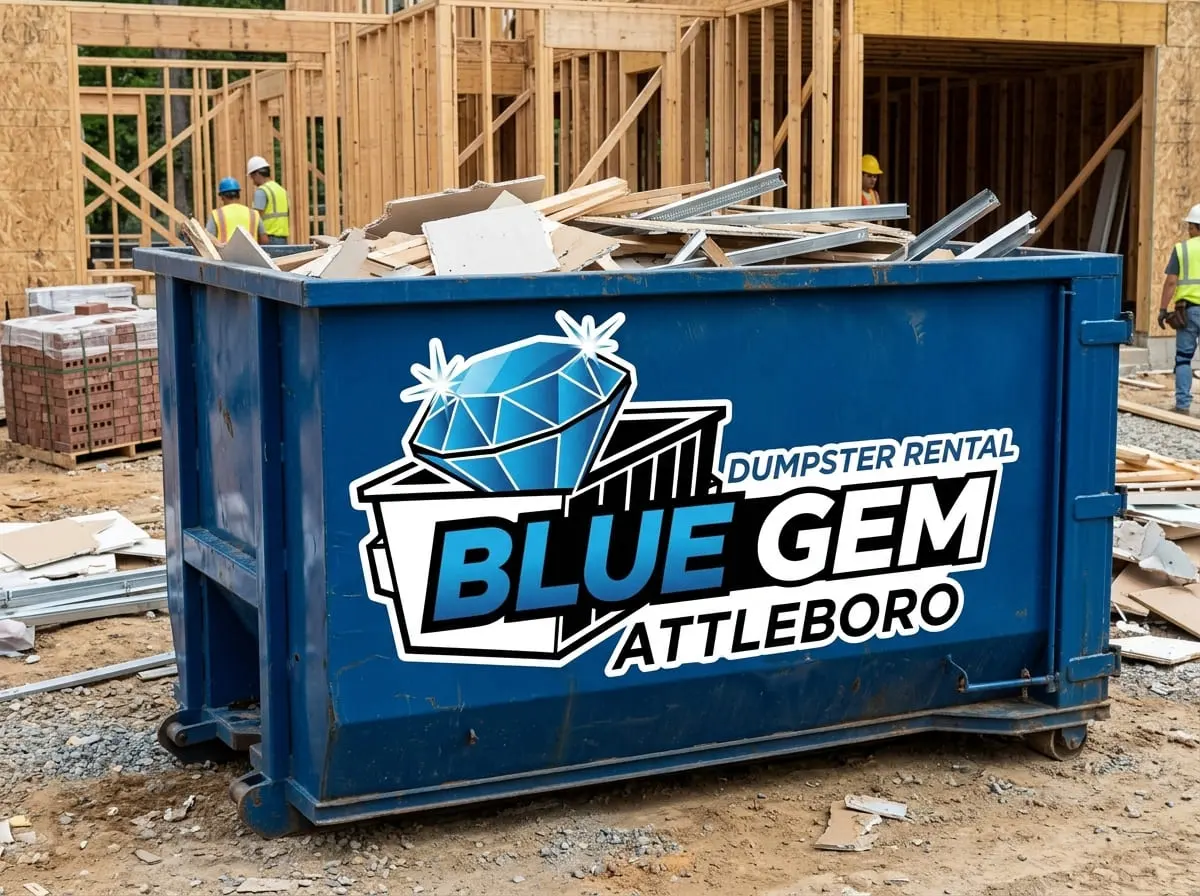 Attleboro mill-building renovation debris Demolition and renovation debris dumpster near Attleboro, MA